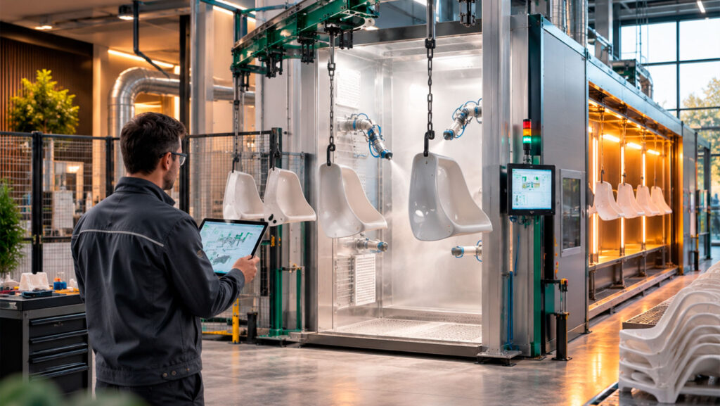 efficienza impianti di verniciatura industriale